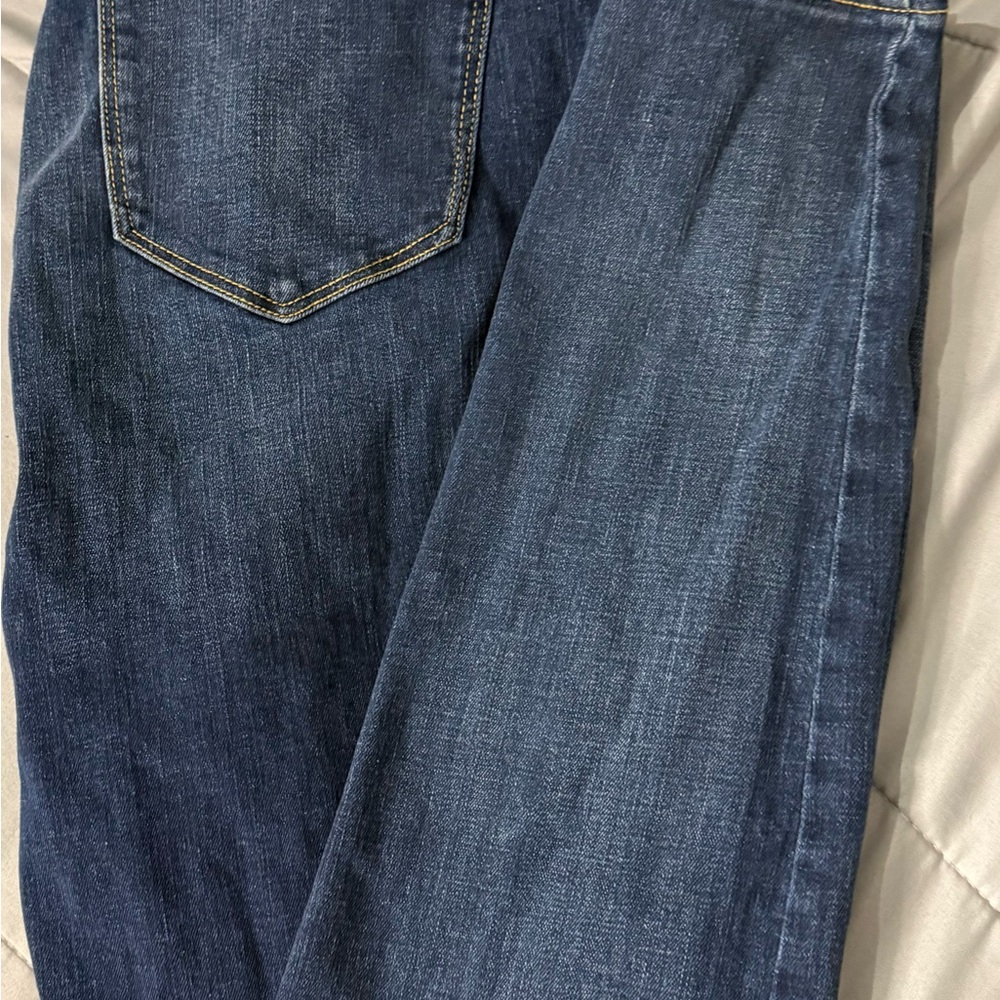 Women’s Blue Jeans Old Navy 14 Tall Rockstar Super Skinny (High Rise)